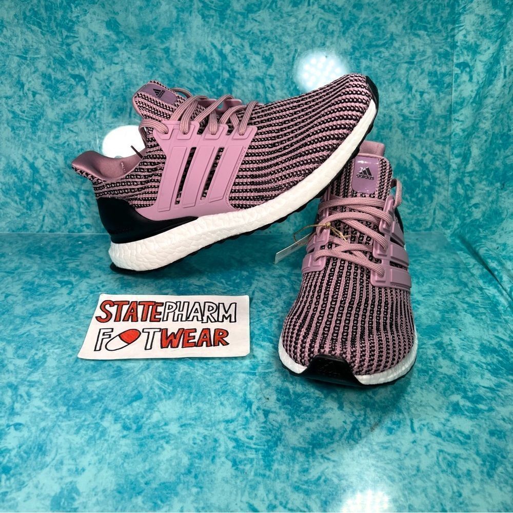 Adidas Ultraboost 4.0 Shift Pink Women's Low Top Cushioned Athletic Shoes